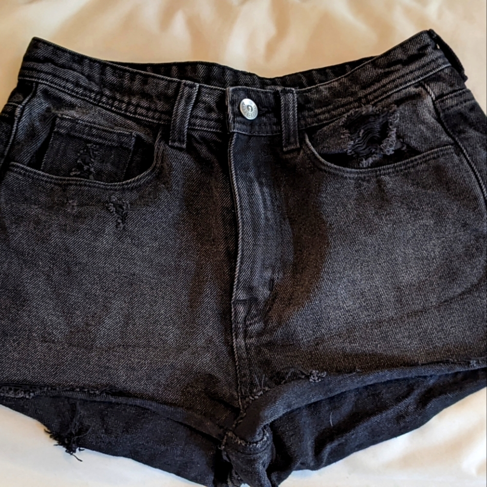 H&M Distressed Shorts